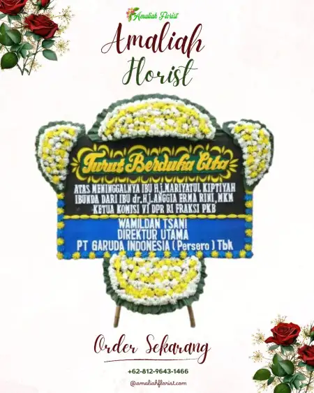 Papan Bunga Duka kebon jayanti